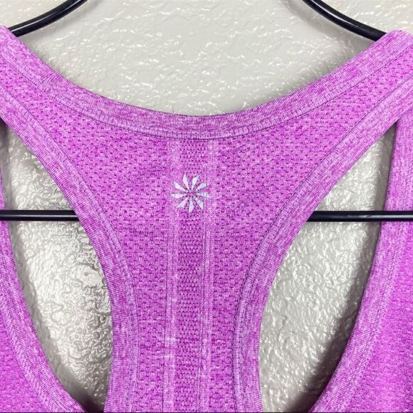 Athleta FastestĀ TrackāPurpleāRacerbackāTankāTopāM - Picture 5 of 6